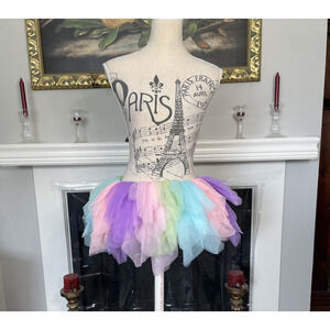 Spencer Unicorn Tutu Costume Cosplay Dress Up Pastel Shirt OSFM